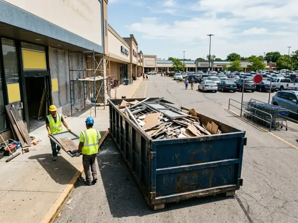 retail-store-renovation-debris-003 — frequently asked questions, Roll-off Dumpster Rentals in Sparta, IL